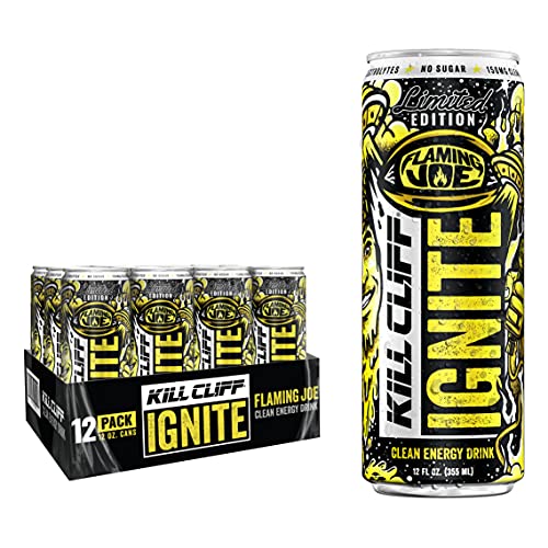 Kill Cliff Ignite Flaming Joe Clean Energy Drink, A Spicy Pineap