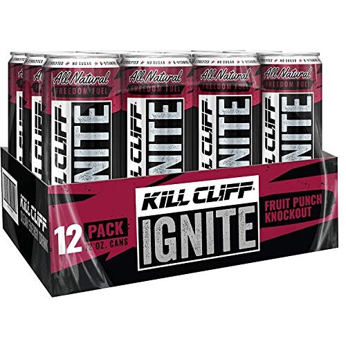 Kill Cliff Ignite Fruit Punch Knockout Clean Energy Drink Natura