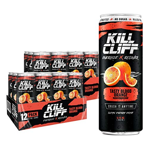Kill Cliff Recovery Drink, Blood Orange, 12 Oz Cans, 24 Count -