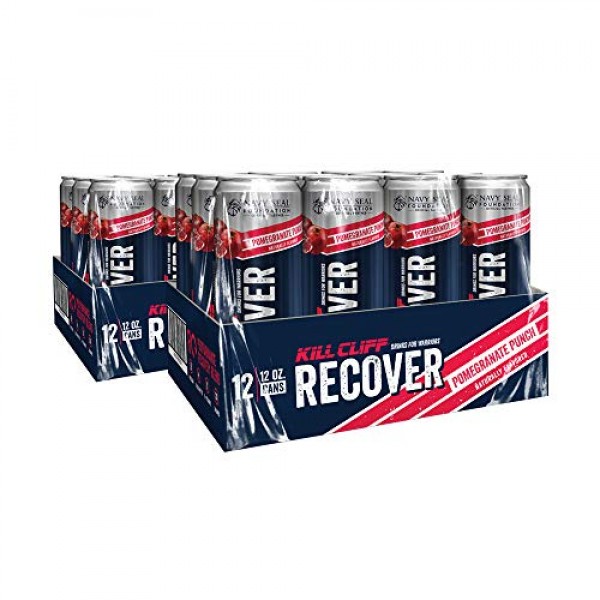 Kill Cliff Recovery Drink, Pomegranate Punch, 12 Oz Cans, 24 Cou