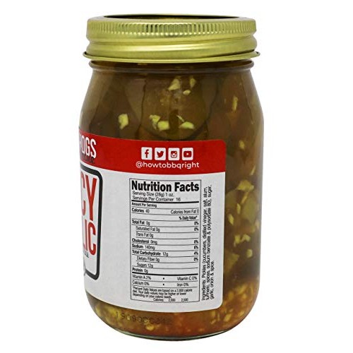 Killer Hogs Spicy Garlic Pickles | Always Crisp Pickles With Swe