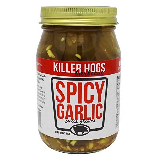Killer Hogs Spicy Garlic Pickles | Always Crisp Pickles With Swe