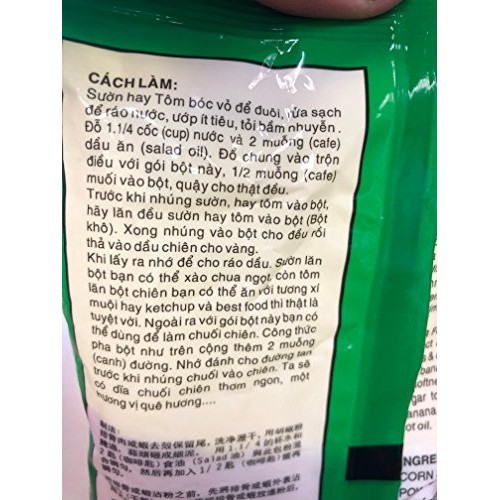 Kim Tu Thap Tempura Batter Mix 12 Oz