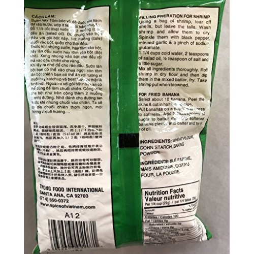 Kim Tu Thap Tempura Batter Mix 12 Oz