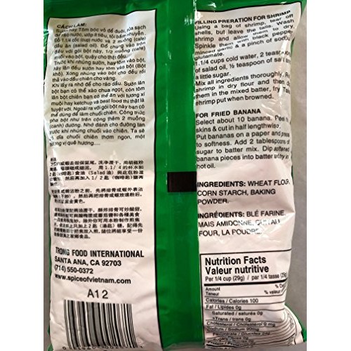 Kim Tu Thap Tempura Batter Mix 12 Oz