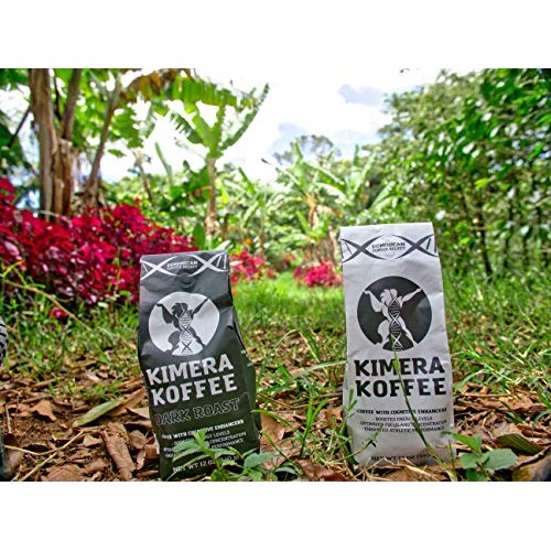 Dark Roast, Nootropic Infused Ground Coffee 12Oz, Rich, Organi