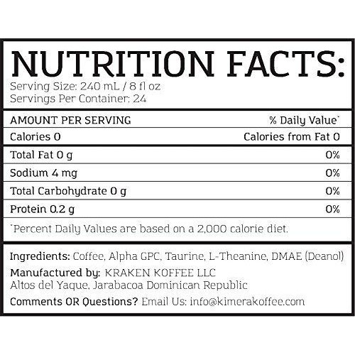 Dark Roast, Nootropic Infused Ground Coffee 12Oz, Rich, Organi