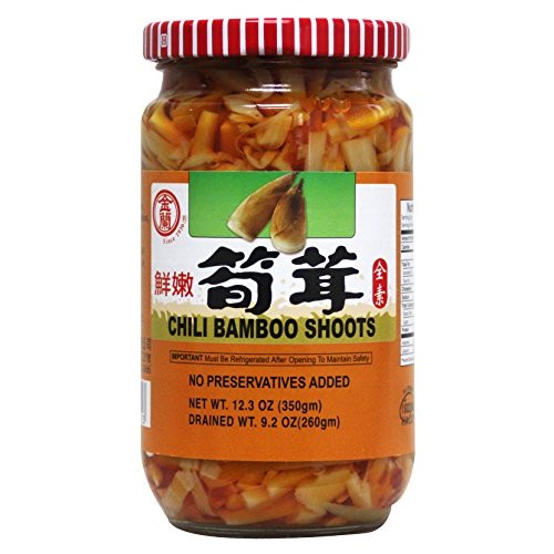 Crispy Chili Bamboo Shoot - 12.3Oz 3 Packs