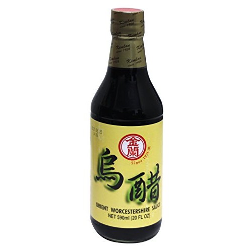 Kimlan Oriental Worcestershire Balsamic Black Vinger Sauce 20 Oz