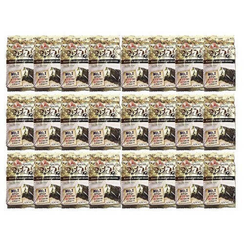 Kim Nori Gold Kim Roasted Seasoned Seaweed Snacks 4G 0.14 Oz