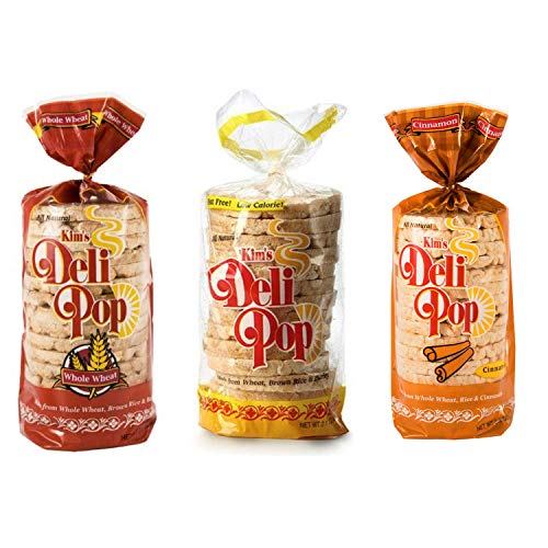 Kim’S Deli Pop Rice Cakes | Original, Whole Wheat, Cinnamon | Ke