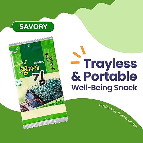 KIMS TABLE- Sea Salt - 25 Count - Organic Roasted Seaweed Sheet...