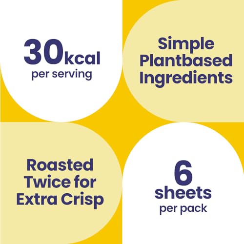 Seaweed Snacks Healthy Korean Sea Salt Seaweed- 25 Count Value ...