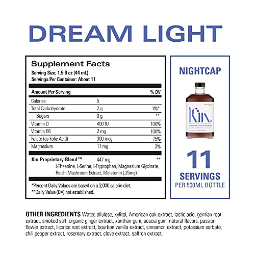 Dream Light By Kin Euphorics, Non Alcoholic Spirits, Nootropic,