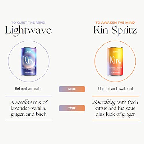 Kin Spritz and Lightwave Bundle by Kin Euphorics, Non Alcoholic ...