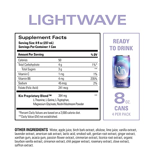 Kin Spritz, Lightwave Can Bundle by Kin Euphorics, Non Alcoholic...
