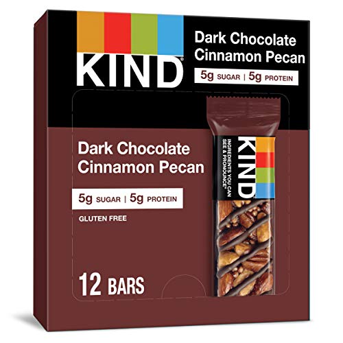 Kind Bars, Dark Chocolate Cinnamon Pecan, Gluten Free, Low Sugar