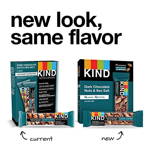 Kind Bar, Dark Chocolate Nuts &Amp; Sea Salt, 1.4 Ounce, 60 Count