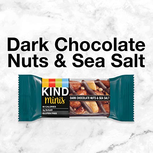 Kind Minis Bar, Dark Chocolate Nuts &Amp; Sea Salt, 80 Count