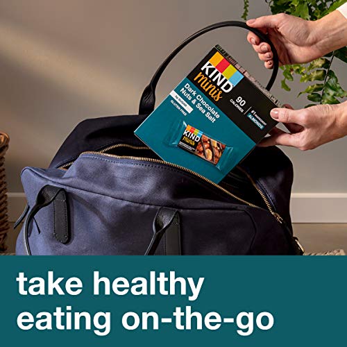 Kind Minis Bar, Dark Chocolate Nuts &Amp; Sea Salt, 80 Count