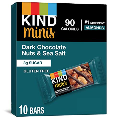 Kind Minis Bar, Dark Chocolate Nuts &Amp; Sea Salt, 80 Count