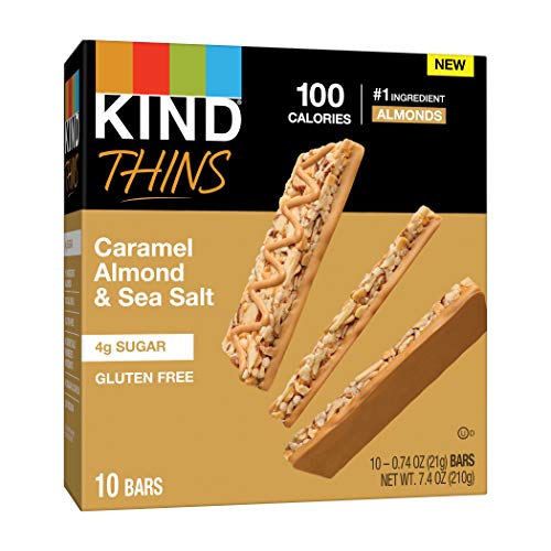 Kind Bar Thins, Peanut Butter Dark Chocolate, Gluten Free, 100 C