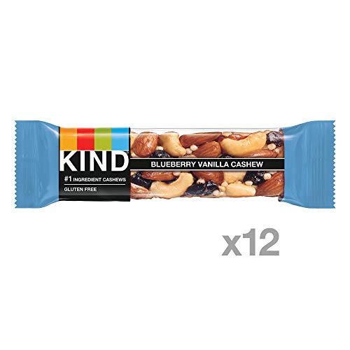 Kind Bars, Blueberry Vanilla &Amp; Cashew, Gluten Free, Low Sugar, 1