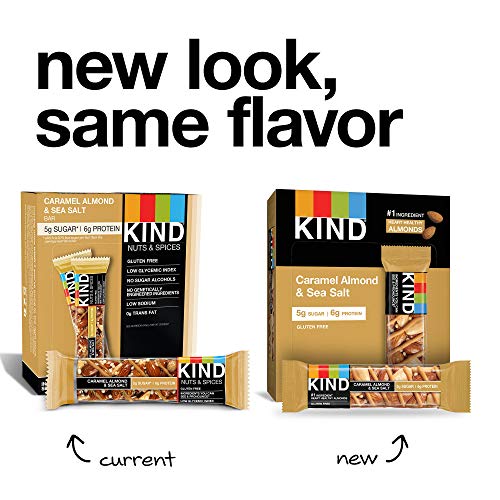 Kind Bars, Caramel Almond And Sea Salt, Gluten Free, 1.4 Ounce B