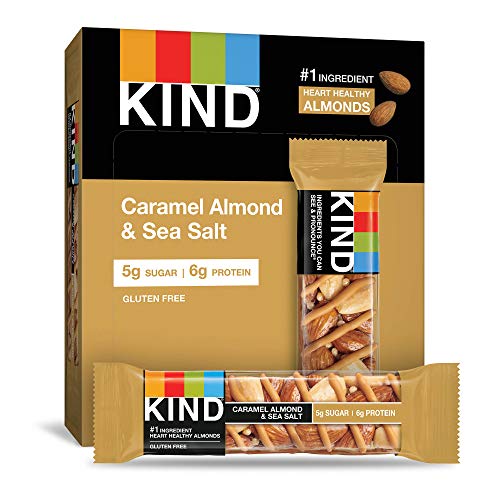 Kind Bars, Caramel Almond &Amp; Sea Salt, Gluten Free, Low Sugar, 1.