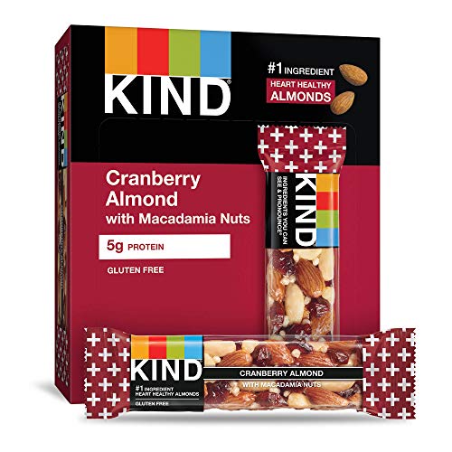 Kind Bars, Cranberry Almond + Antioxidants With Macadamia Nuts,