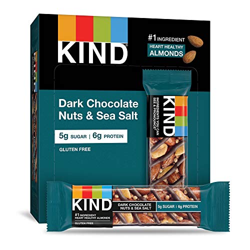 Kind Bars, Dark Chocolate Nuts &Amp; Sea Salt, Gluten Free, Low Suga