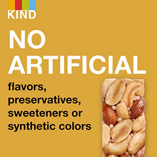 Kind Bars, Honey Roasted Nuts &Amp; Sea Salt, Gluten Free, Low Sugar