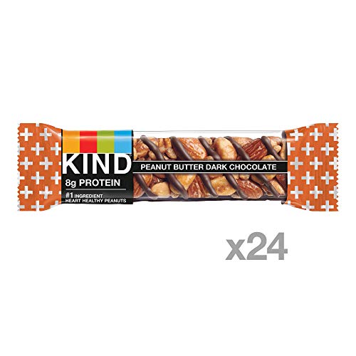 Kind Bars, Peanut Butter Dark Chocolate, 8G Protein, Gluten Free