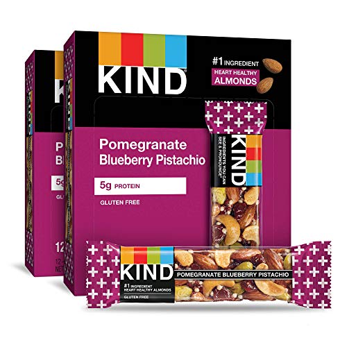 Kind Bars Pomegranate Blueberry Pistachio + Antioxidants, Gluten
