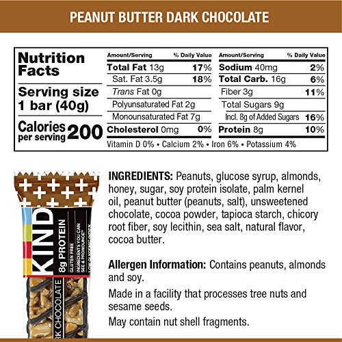Kind Bars, Variety Pack, Gluten Free, 1.4 Ounce Bars, 24 Count