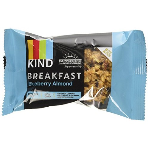 Kind Breakfast Bar Blueberry Almond - 4 Ct, 1.8 Oz 50G Per Pack