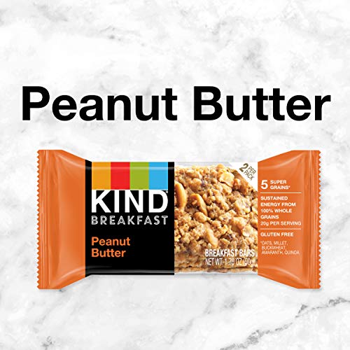 Kind Breakfast Bar, Peanut Butter, 1.8Oz 4 Count, 7.1Oz, 19913