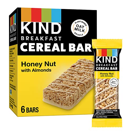 Kind Breakfast Cereal Bars, Gluten Free Snacks, Honey Nut With A