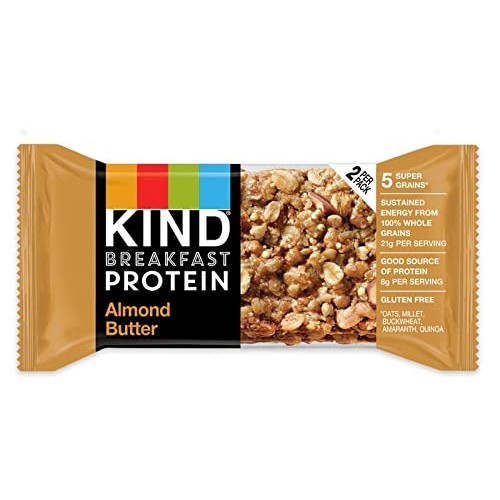Kind Breakfast Protein Bars, Almond Butter, Gluten Free, 1.76Oz,