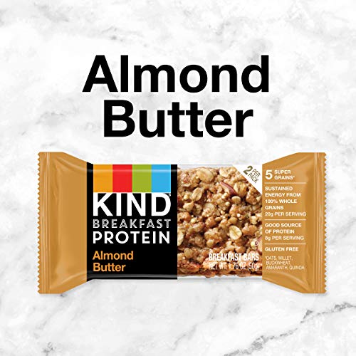 Kind Breakfast Protein Bars, Almond Butter, Healthy Snacks, Glut