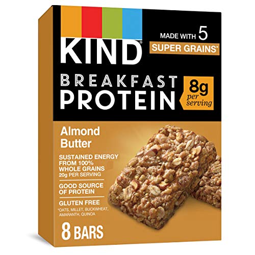 Kind Breakfast Protein Bars, Almond Butter, Healthy Snacks, Glut