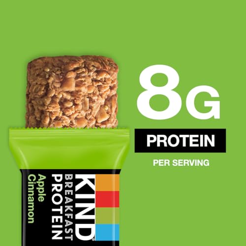 KIND Breakfast Protein, Healthy Snack Bar, Apple Cinnamon, Glute...