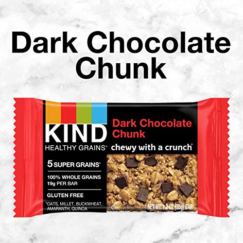 KIND Healthy Grains Bars, Dark Chocolate Chunk, Healthy Snacks, ...