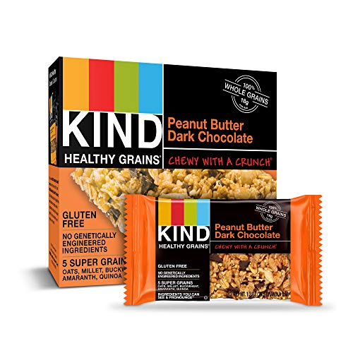 Kind Healthy Grains Bars, Peanut Butter Dark Chocolate, Gluten F