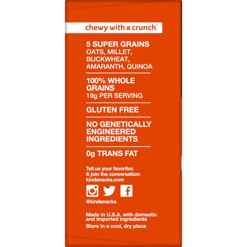 Kind Healthy Grains Bars, Variety Pack, Dark Chocolate Chunk, Oa