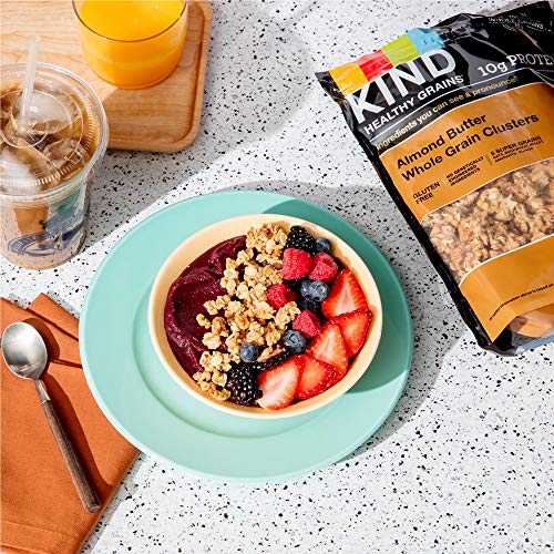 Kind Healthy Grains Clusters, Almond Butter Granola, 10G Protein Kind Healthy Grains Clusters, Almond Butter Granola, 10G Protein