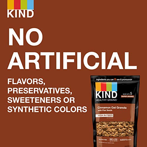 Kind Healthy Grains Clusters, Cinnamon Oat Clusters With Flax Se