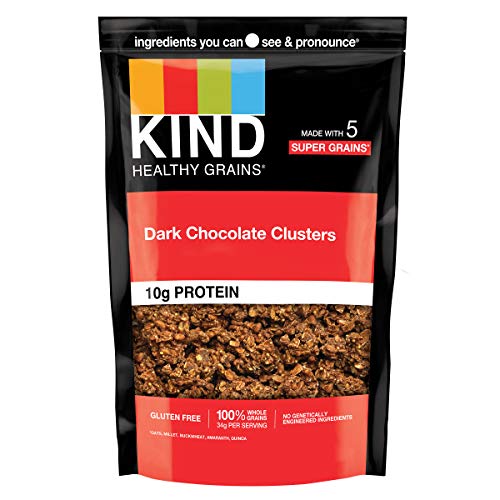 Kind Healthy Grains Clusters, Dark Chocolate Granola, Gluten Fre