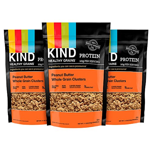 Kind Healthy Grains Clusters, Peanut Butter Whole Grain Granola,