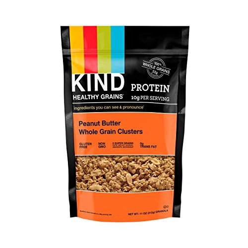 Kind Healthy Grains Clusters, Peanut Butter Whole Grain Granola,